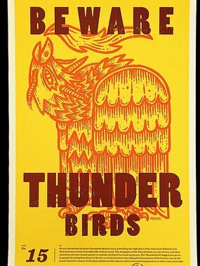 REI Co-op Poster 11x17 Thunderbirds